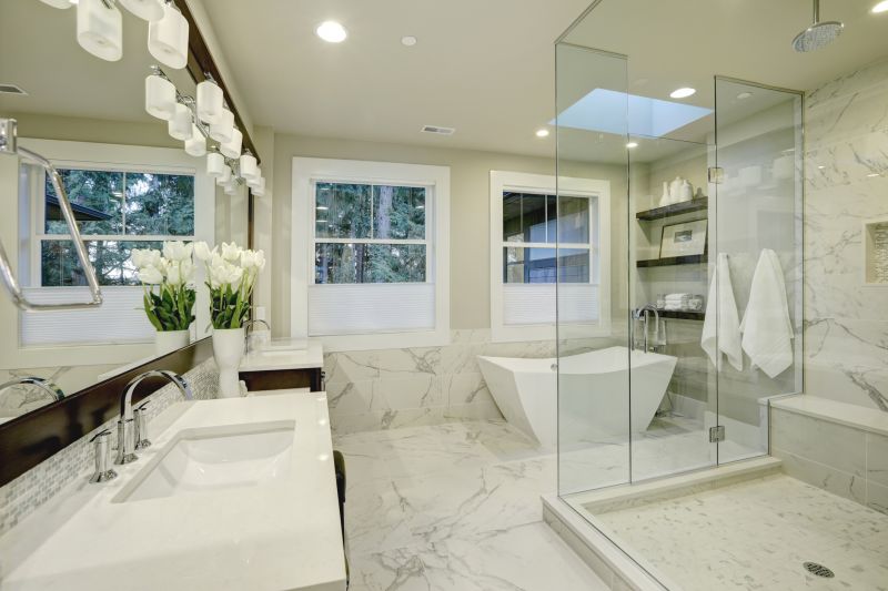 Expansive Shower Area
